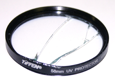 Cracked Lens Filter